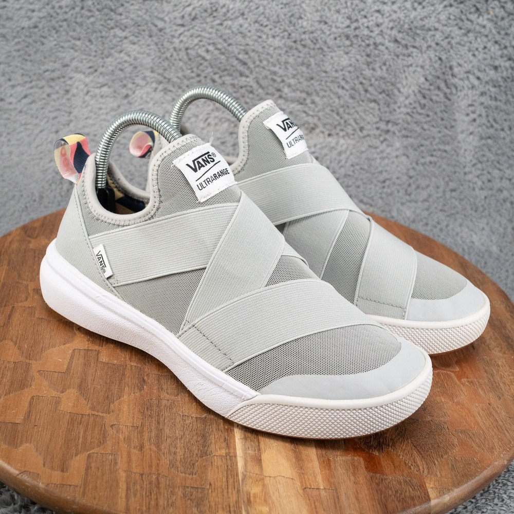 Vans Ultrarange Gore Women's Slip On Trail Walking Shoes Sz 8 Grey